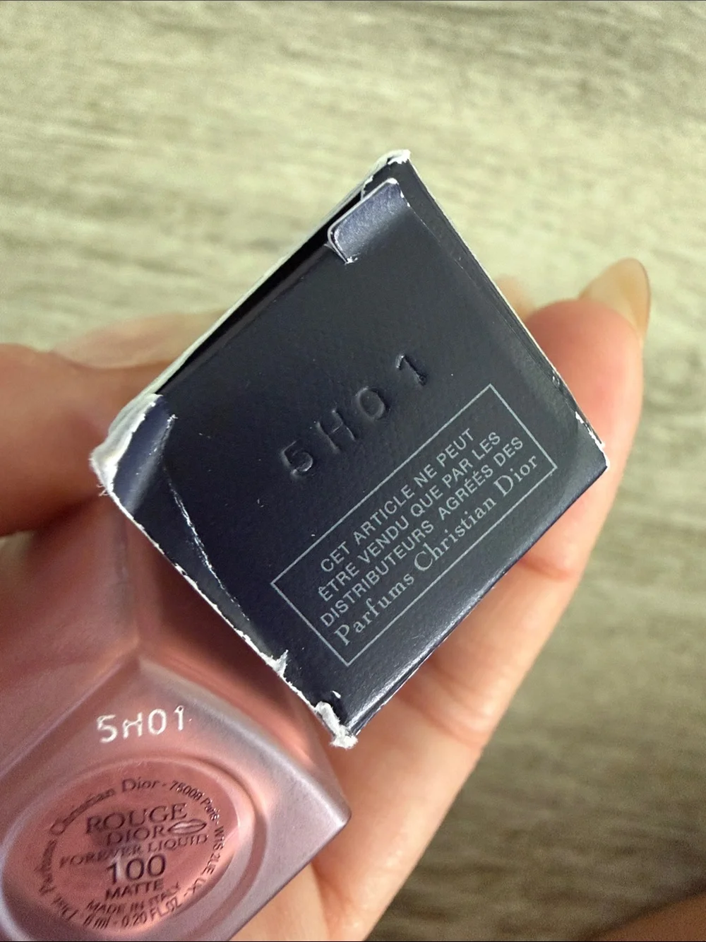 Dior Rouge Dior Forever Liquid Matte Lipstick — Dusty Rose